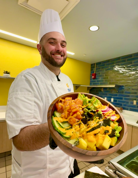 Chef Spotlight: Chef Noah Fraley – Cooking with Mountaineer Pride