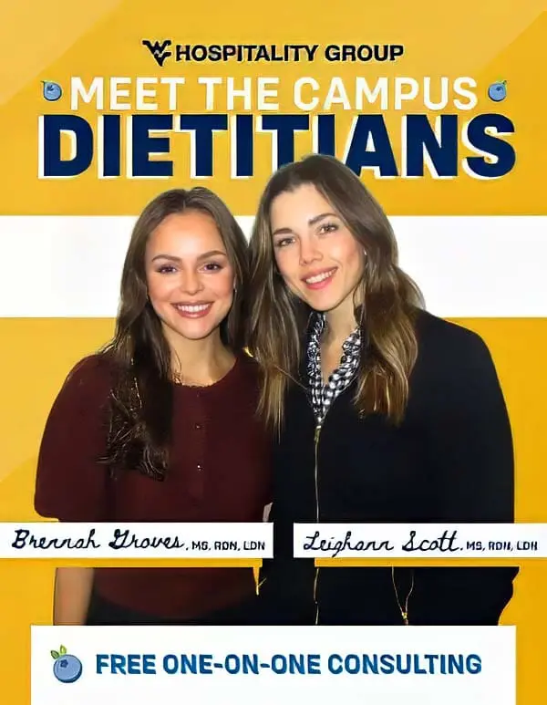 Campus dietitians - Brennah and Leighann